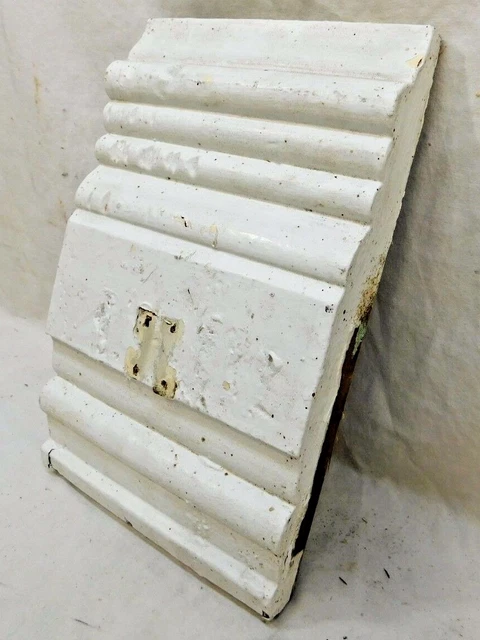 1800's Wood Antique Rosette TRIM Plinth Block DOOR Molding Wood Block ORNATE 2