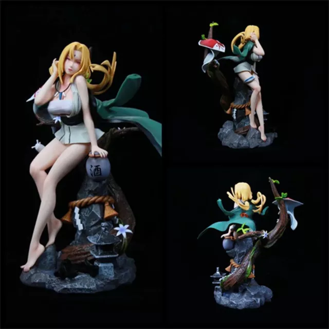 Anime Naruto Shippuden Tsunade Gals figura modello giocattolo in scatola 32 cm