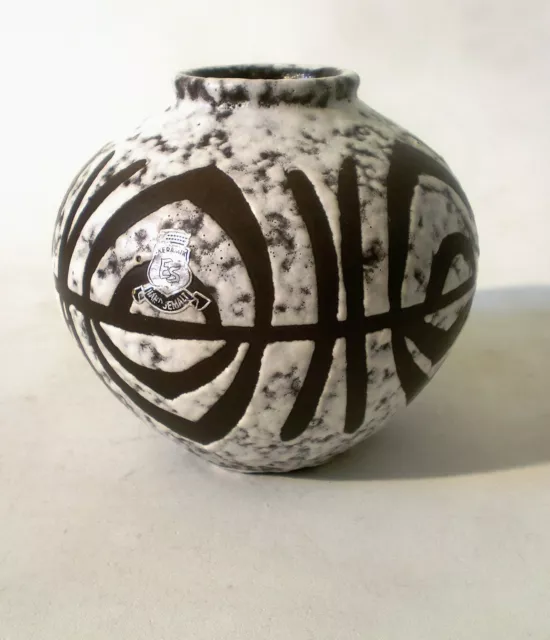 60s „ES“ Keramik Vase „603 10“ west german mid mod ceramic ceramique annees 60