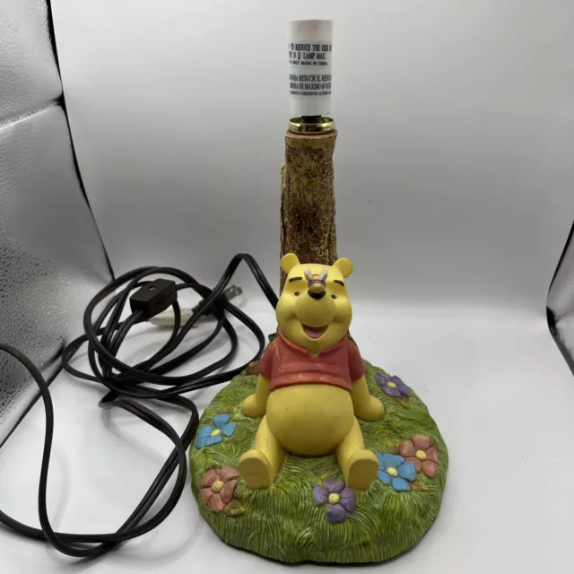 Winnie The Pooh Disney Nursery Lamp Collectors Hampton Bay, No light bulb includ