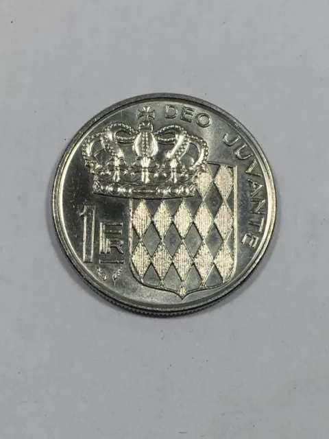 Monnaie Monaco 1 Franc 1979 Prince Rainier III (8-19)