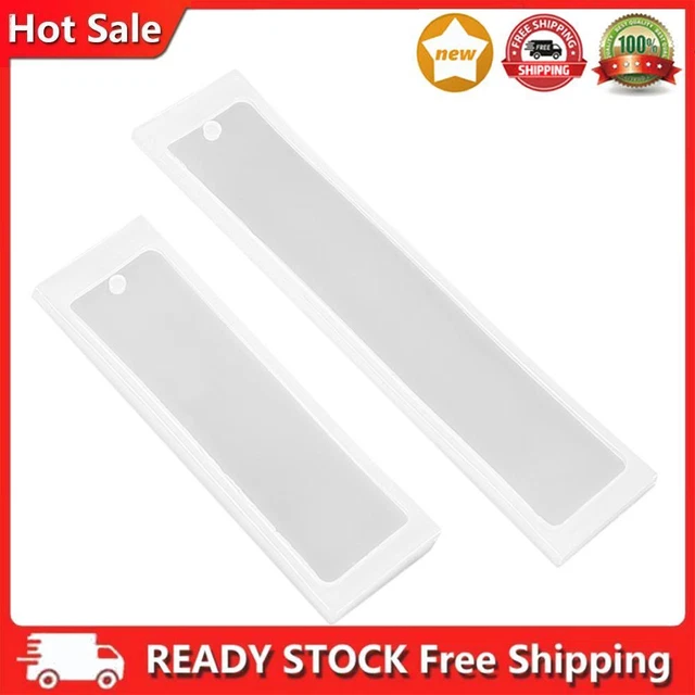 Rectangle Silicone Molds Bookmark Jewelry Keychain Molds Pendant DIY Making Mold