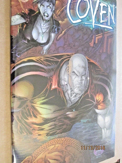 1999 Awesome Comics The Coven Volume 2, #1 Dynamic Forces Chromium Cover W/Coa