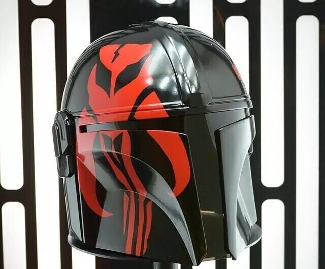 The Mandalorian Helmet Baskar Gam Boba Fett Star Wars Black Series X-MASS Gift 3