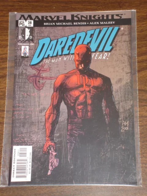 Daredevil Man Without Fear #28 Vol2 Marvel February 2002