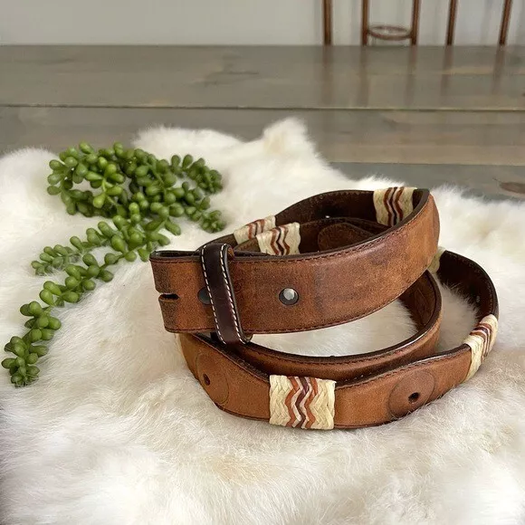 Tony lama leather belt buckle sale