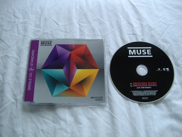 Muse Undisclosed Desires German Two Track Misprinted Cd Excellent Condition! Muse Undisclosed Desires German Two Track Misprinted Cd Excellent Condition!