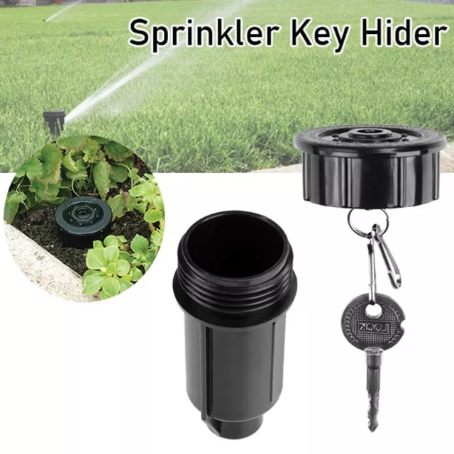 Hidden Compartment Spare Key Fake Sprinkler Secret Stash Safe Container Storage