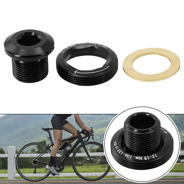 Cache-poussière Pour Manivelle De Vélo - Lot De 4 - Diamètre 21 Mm - Compatible Avec La Plupart Des Vélos - Protection Contre L'eau Et La Saleté