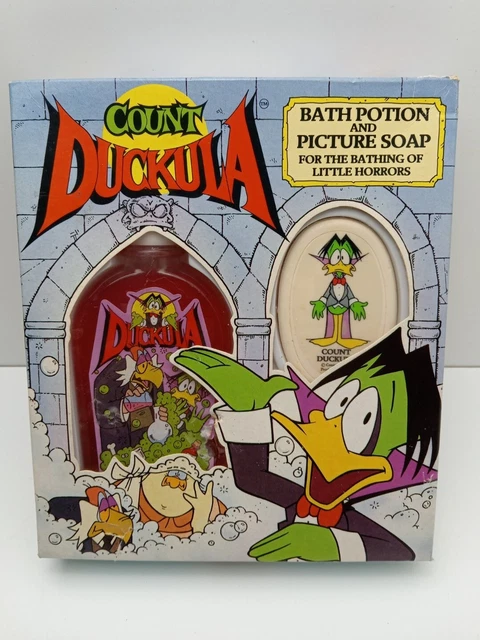 COUNT DUCKULA ULTRA Rare Bath Potion Set Toiletries Grosvenor 1989 ...