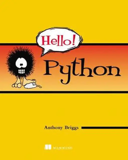 Hallo! Python: Schnelles & einfaches Python von Anthony Briggs (englisch) Taschenbuch Buch