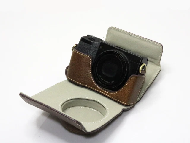 Leather Camera Protect Case For Ricoh GRIII GRII GR3 GR2 GRIIIX GR3X With Strap 3