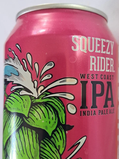 Squeezy Rider West Coast IPA - Deschutes Brewing - Empty Beer Can - Bend OR