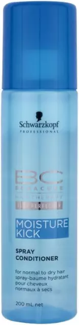 Schwarzkopf BC Bonacure Moisture Kick Spray Conditioner, 200Ml