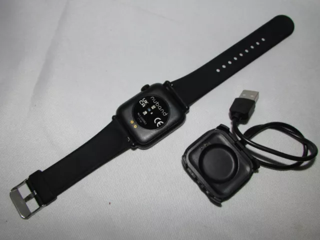 Nuband Hr63 Nu-G0063 Smartwatch - Schwarz - Rf6512 2