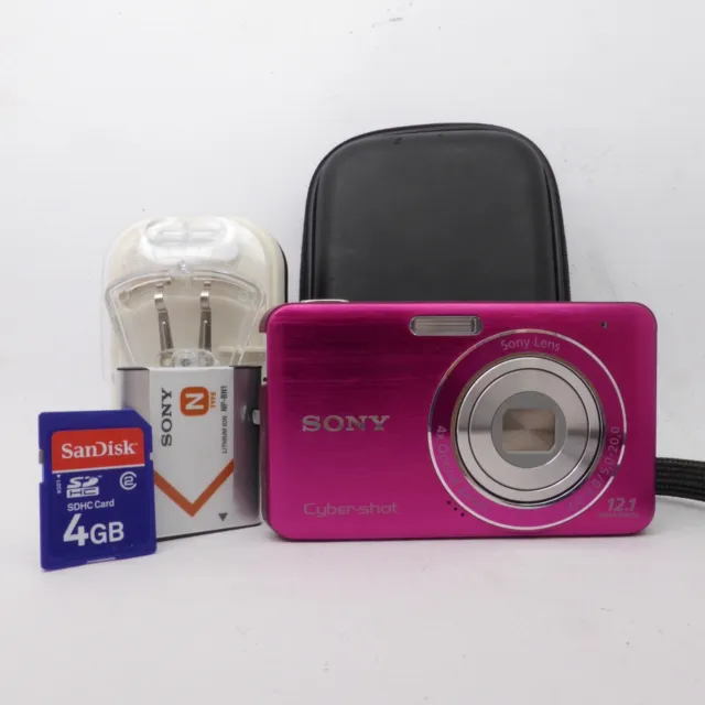 SONY Steady Shot DSC-W310 Fotocamera Digitale Compatta Vintage 12.1 Mpx  Lens 4x