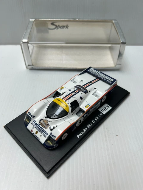Porsche 962 C Spark 1/43 - N°1T - 24 Heures Du Mans 1985 - Modèle De Collection