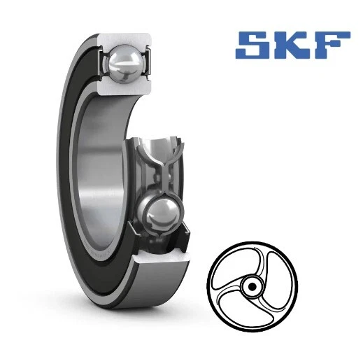 Dioche Roulements à Billes En Acier 10 Pièces MR Type Roulements à Billes D'étanchéité Double