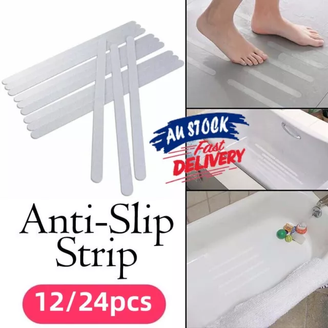 Anti Slip Bath Grip Stickers Non Slip Shower Strips Pad Floor Safety Tapes