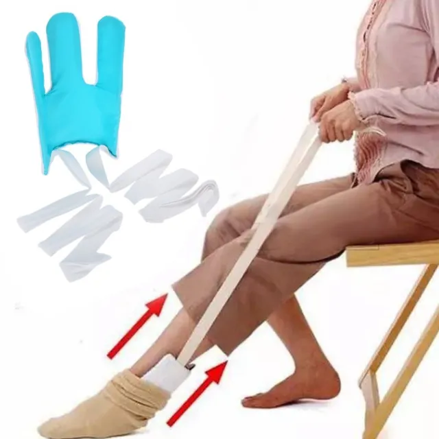 Portable Stretching Non-Slip Sock Aid Stocking Slider Sock Helper Sock Puller