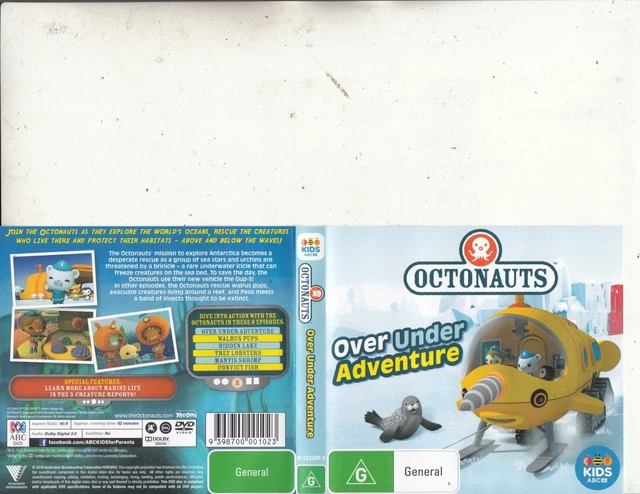 OCTONAUTS-OVER UNDER ADVENTURE-2016-[6 Episodes]-Animated Oc-DVD EUR 25 ...