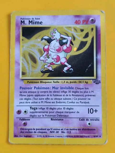 Mr. Mime #22 Precios | Pokemon Jungle | Tarjetas de Pokemon