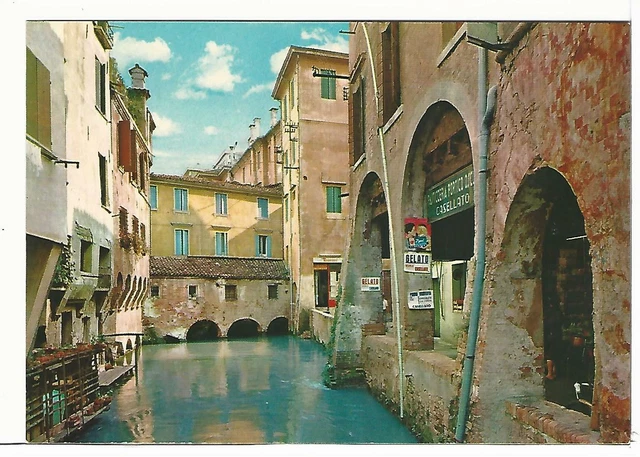 Carte Postale Vintage Treviso Canale Buranelli Lavandaie - QT8114 - Occasion
