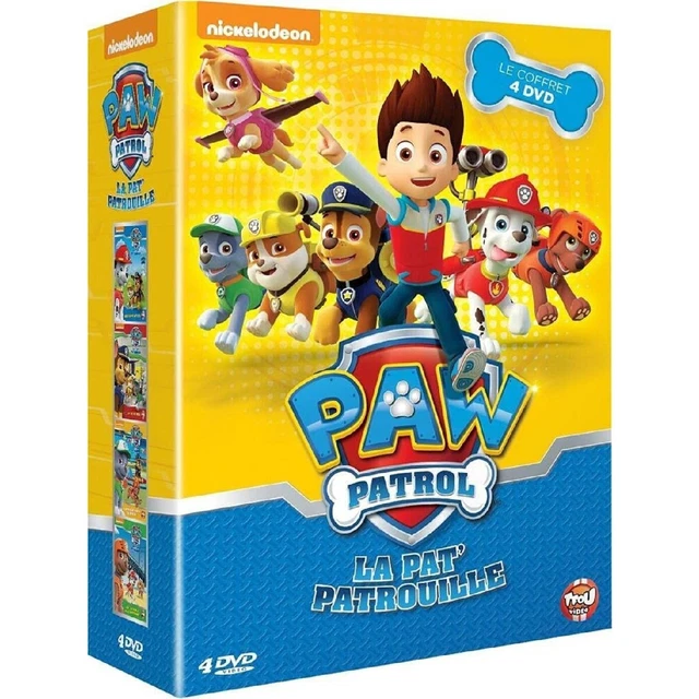 Bibliothèque à Pochettes Paw Patrol - Rangement Livres Enfant - Bois Et Tissu - 23x51x60 Cm - Multicolore