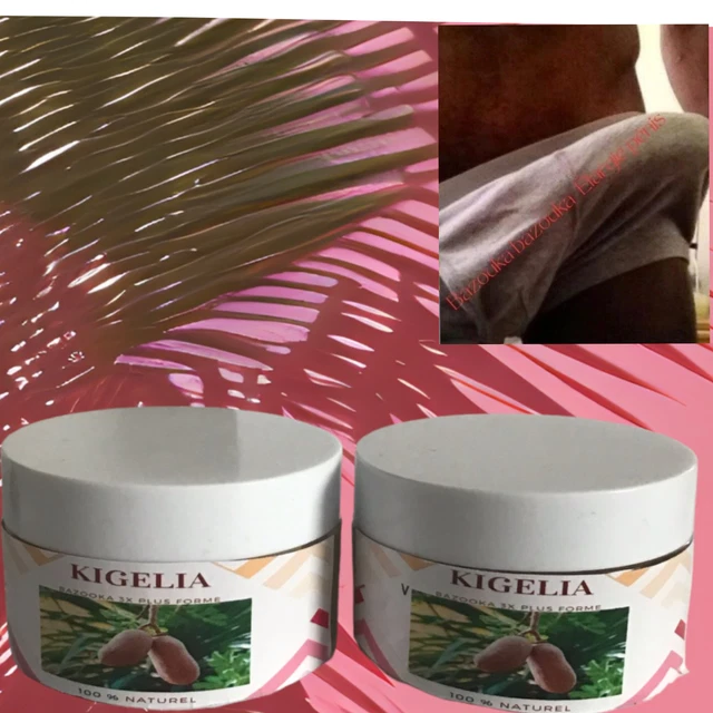 Crème Bazooka 35 XXL Kigelia Africana Tonifiante Pénis 100% Naturelle 100 G