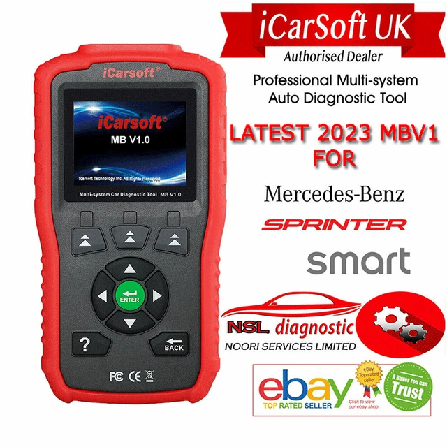 2023 ICARSOFT MB V1 For MercedesBenz Sprinter Smart Diagnostic Scan