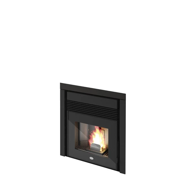 Inserto Caminetto A Pellet Eva Calor Andrea New Canalizzato 11 Kw+Telecomando