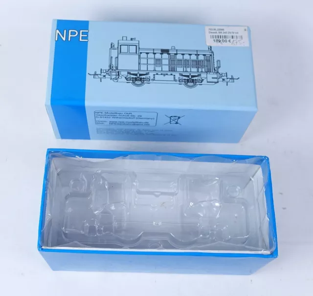 NPE 22006 LEERKARTON Diesellok BR 245 004-7 H0 Leerverpackung HO OVP 33006 44006