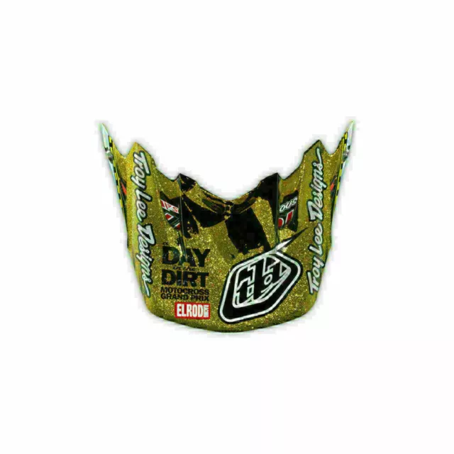 Troy Lee Designs TLD SE3 Helmet Visor Ditd Gold MX Motocross Dirt Bike Moto