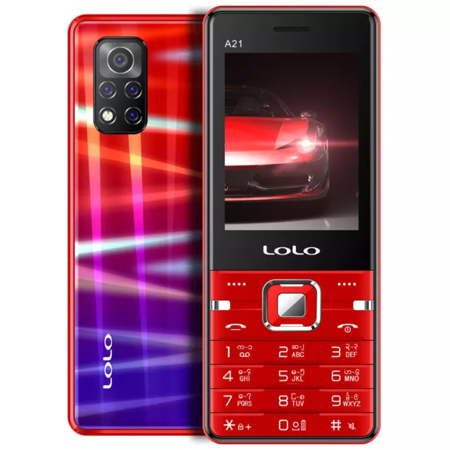 2,8 Zoll großer Bildschirm entsperrt superslim Dual Sim Handy GSM Telefon große Tastatur