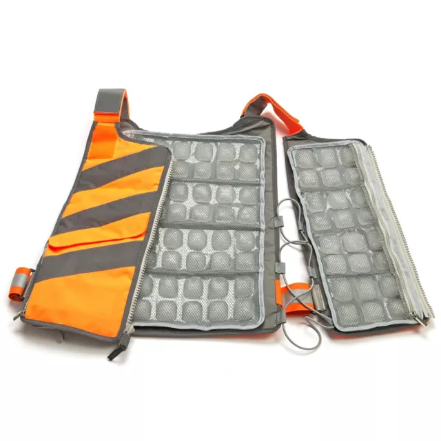 FlexiFreeze Ice Vest Pro Series - Personal Cooling Heat Relief (Hi-Vis)