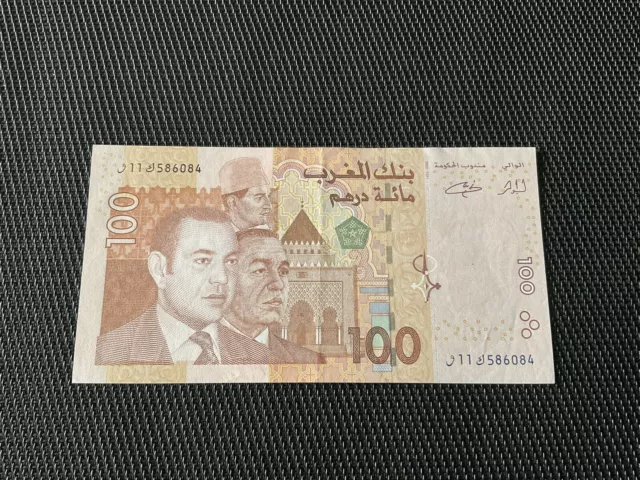 MAROC: 100 Dirhams 2002, Pick 70, SPL/AU ❇️