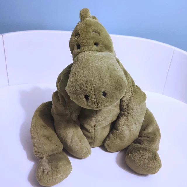 NEW JELLYCAT RUMPLETUM Dino BNWT With Tags Rare Retired Plush Green