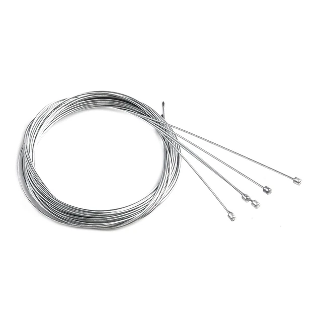 Lot De 5 Câbles De Dérailleur Vélo – Acier – Pour VTT Et Vélo Route
