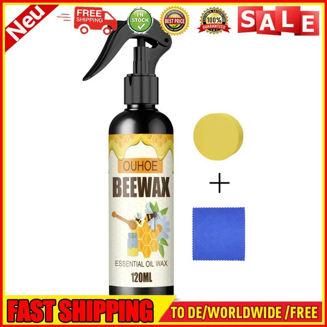 120 ml protezione mobili, lucidatura, spray cera d'api resistente all'usura per pavimenti (B)
