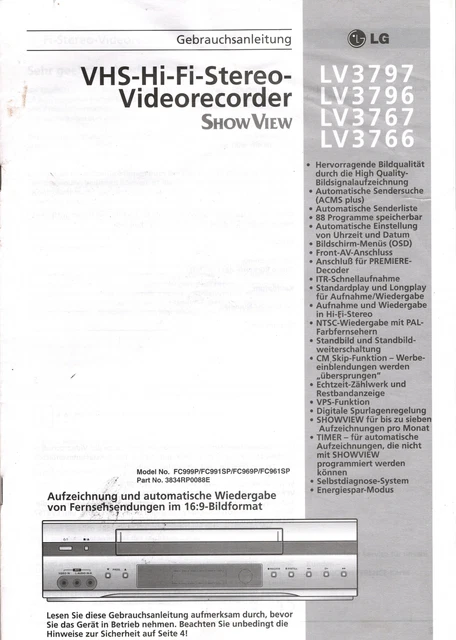 Télécommande D'origine Philips RT760/104 Pour Magnétoscope VHS - Occasion, Garantie 6 Mois