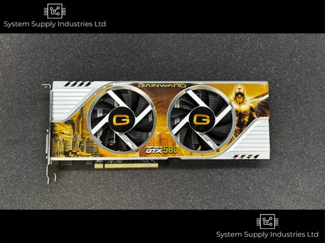 Gainward GTX 580 GeForce Nvidia 1.5gb DDR5 GPU Graphics Video Gaming Card