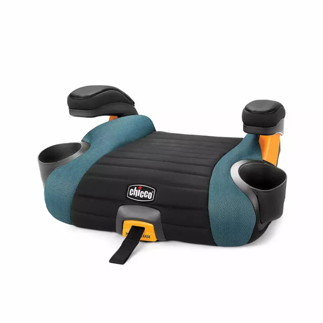 Chicco GoFit Plus Backless No Back Booster Kids Car Seat - Stream, New Ver.