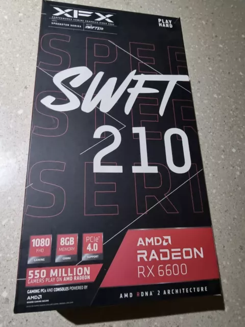 XFX Speedster SWFT 210 AMD Radeon RX 6600 8 Go 