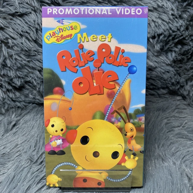 MEET ROLIE POLIE Olie Playhouse Disney VHS 2000 Promotional Video Promo