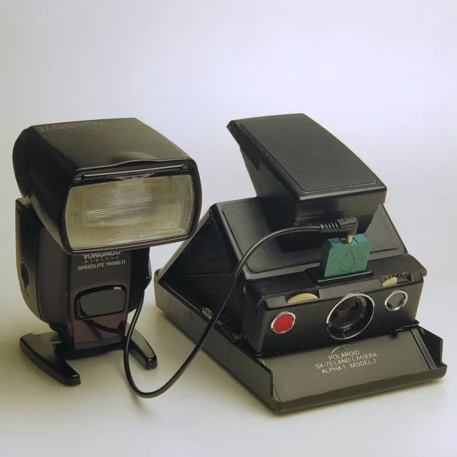 Polaroid Flash Adapter / Flashbar Alternative for SX-70 1000 600 Film Camera 3