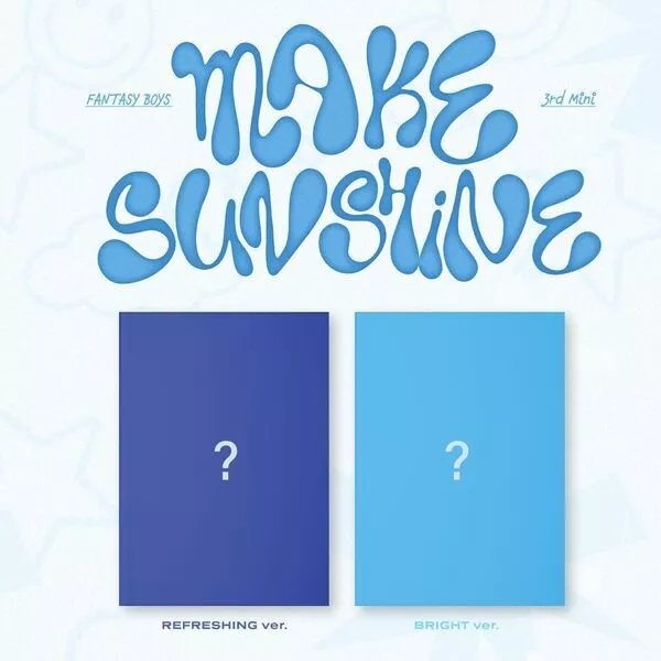 FANTASY BOYS 3rd Mini - MAKE SUNSHINE (2 version Set) + Store Gift Photos