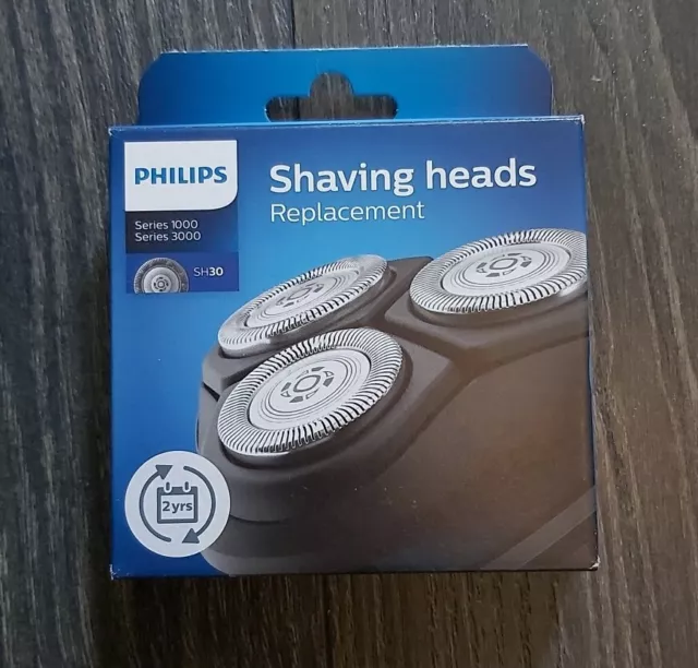 Philips Genuine Replacement Shaver Shaving Heads for 3000 & 1000 Series SH30 UK