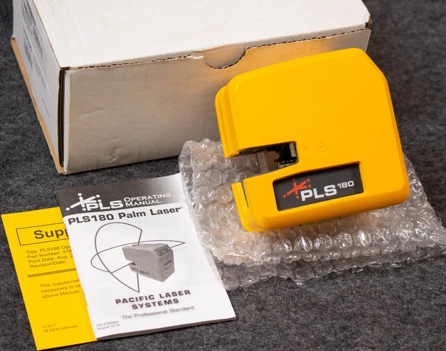 Fluke / Pacific Laser Systems PLS180 Laser Level Horizontal & Vertical (448814)