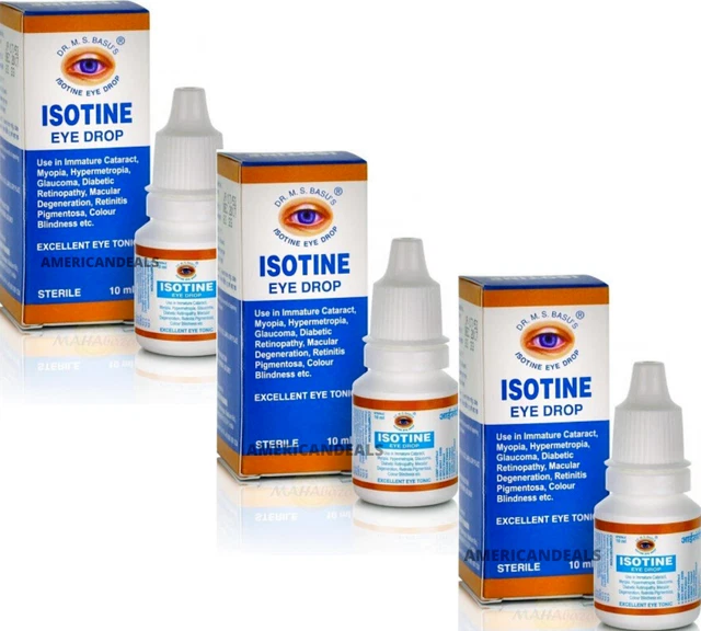 EYE DROPS CURE Cataract Carnosine NAC BrightC Clarity 10 Ml