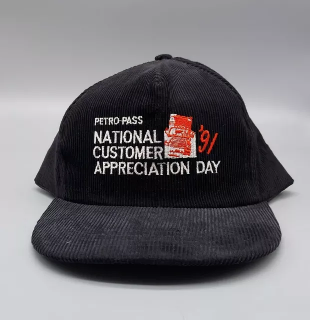 VINTAGE PETROPASS NATIONAL Customer Appreciation Day '91 Corduroy Hat